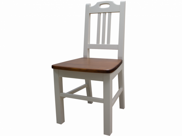 Celodřevěná smrková židle 1B