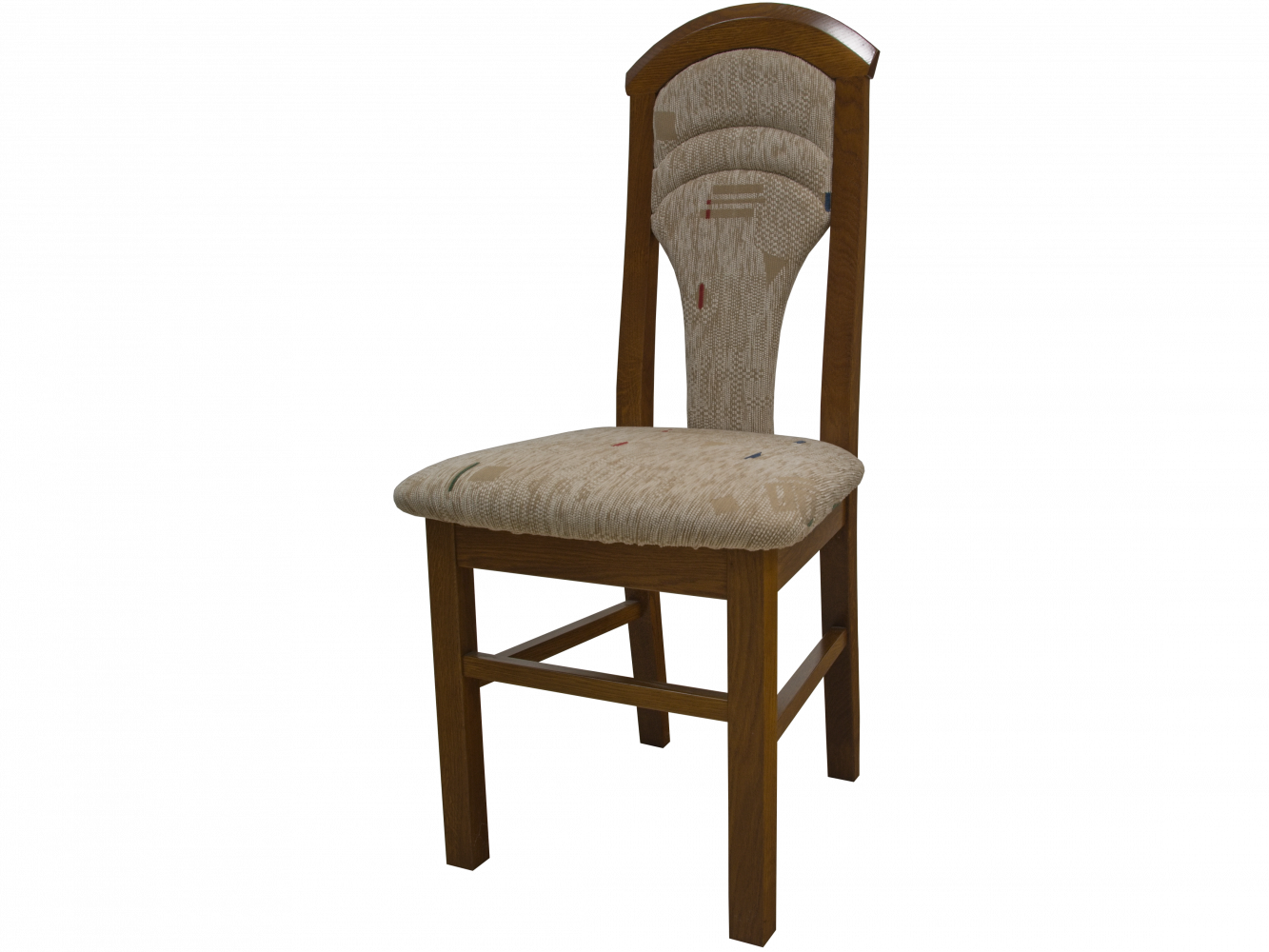 Dubová čalouněná židle
